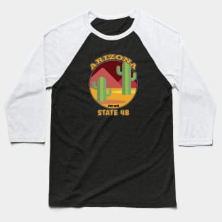 Arizona - State 48 Baseball T-Shirt